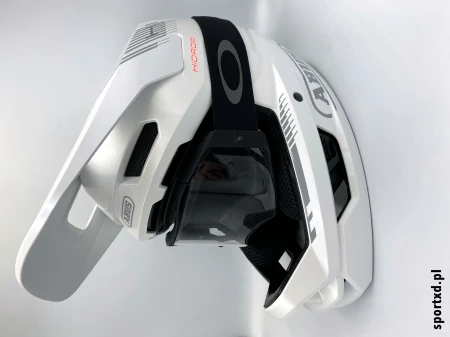 Oakley  AIRBRAKE MTB Black Gunmetal  -  Clear