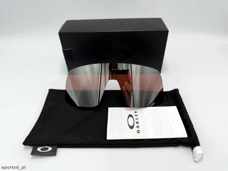 Szyba  Oakley  Prizm  Snow Black Iridium  - Sutro - kartonik