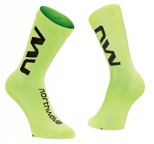Przejdź do produktu Skarpetki NORTHWAVE Extreme Air Sock - Yellow Fluorescent/Black