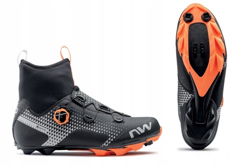 Przejdź do produktu BUTY ROWEROWE NORTHWAVE CELSIUS XC GTX - Black/Orange/Reflec