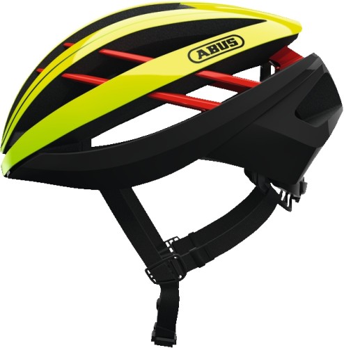 Przejdź do produktu Kask rowerowy ABUS AVENTOR Neon Yellow M