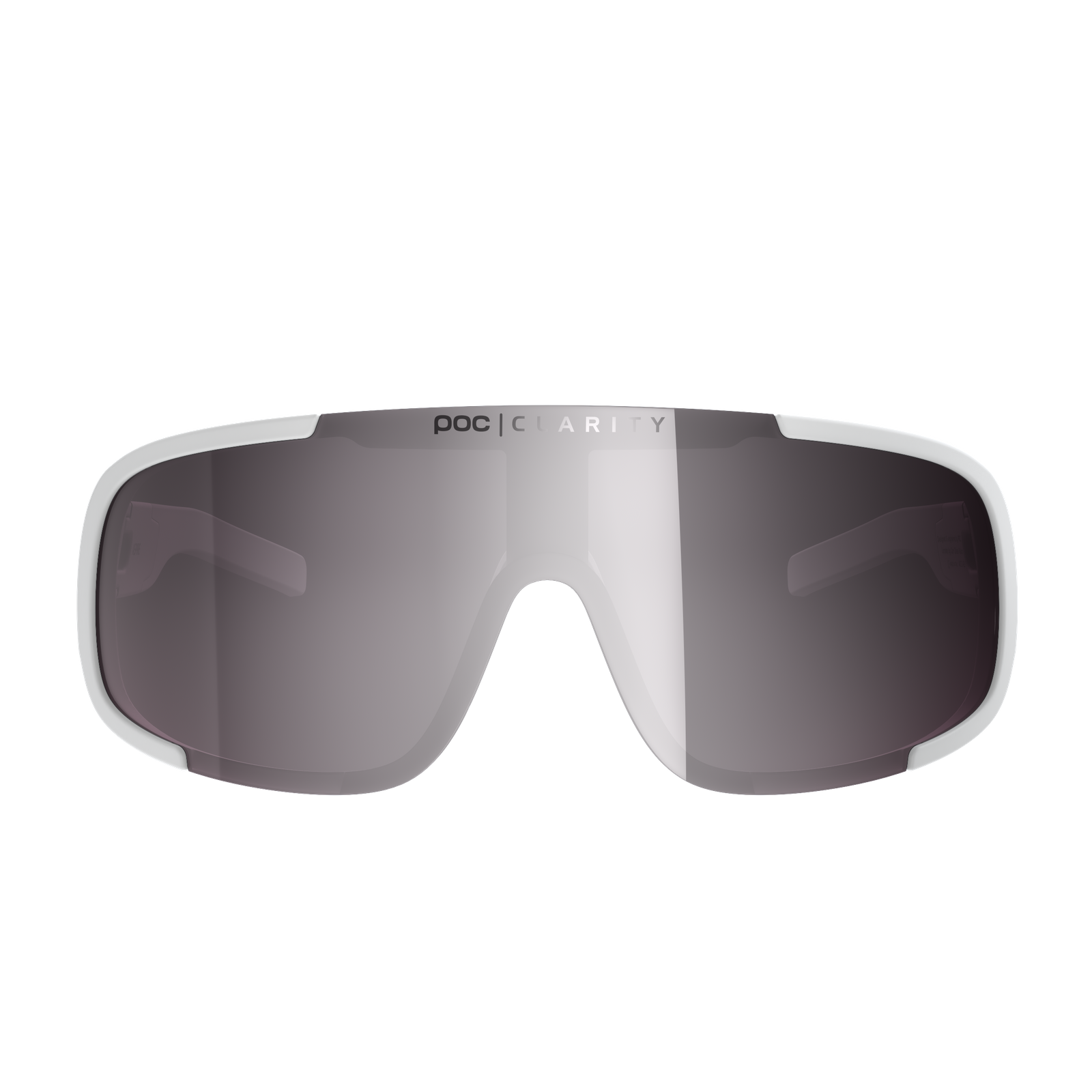 OKULARY  POC ASPIRE WIDE FIT BIALY | CLARITY ROAD/SUNNY SILVER CAT 3