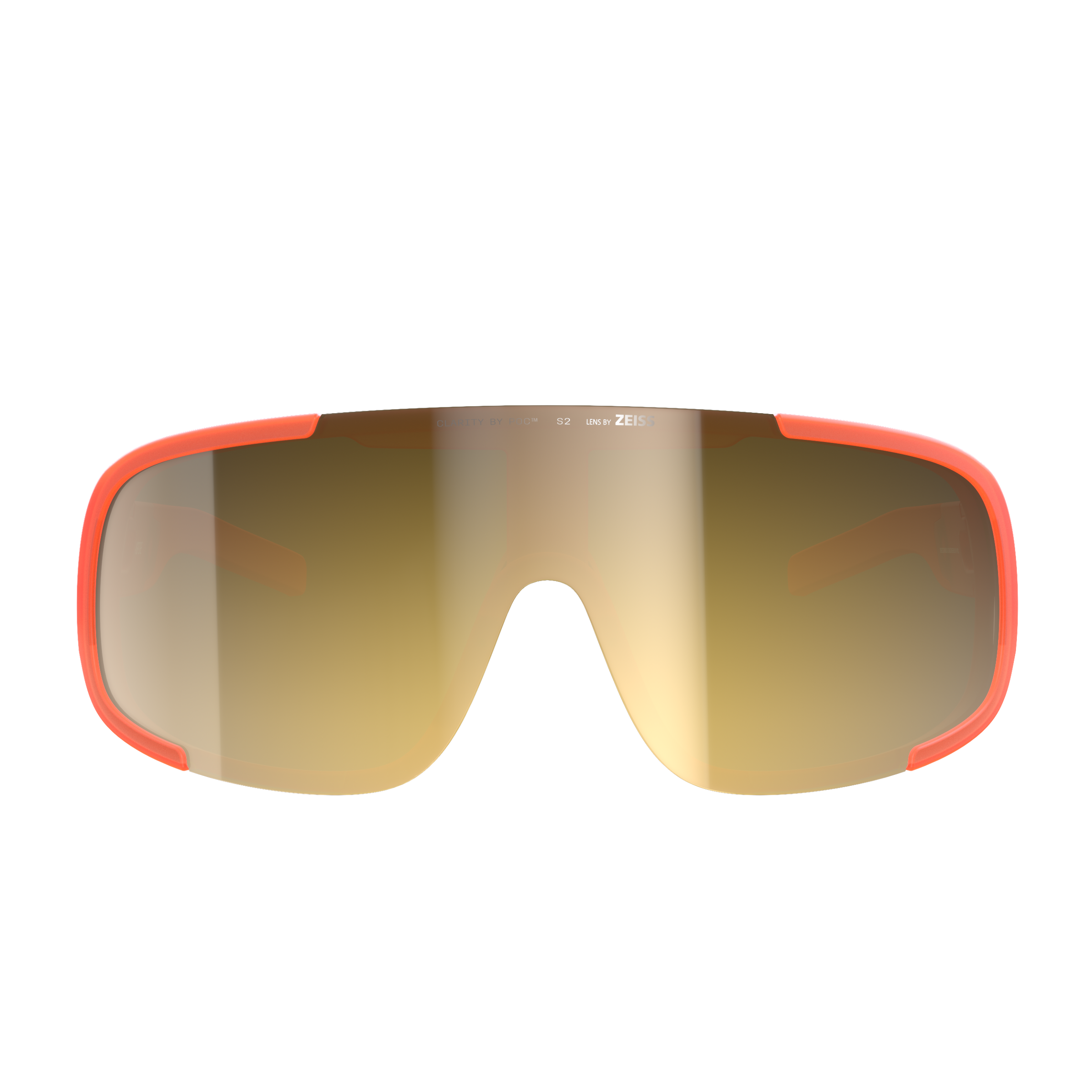 OKULARY  POC ASPIRE FLUORESCENT ORANGE - Clarity Road Partly Sunny Gold