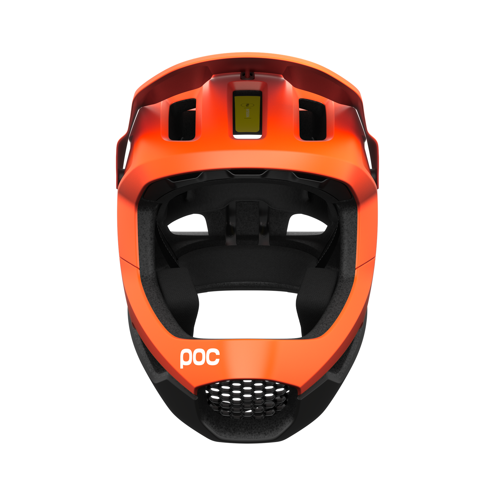 Kask Fullface POC Otocon Race Mips - FLUORESCENT ORANGE AVIP/URANIUM BLACK MATT - L