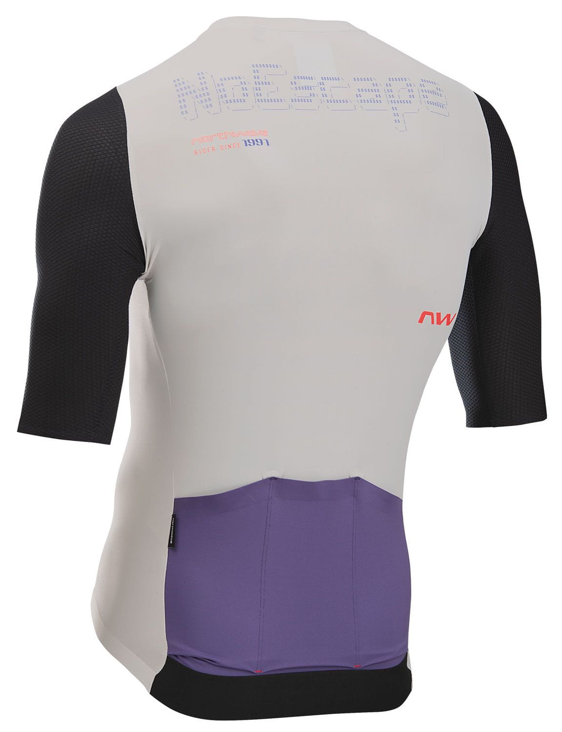 Koszulka Northwave Extreme Evo Jersey - Light Grey - Rozmiar M
