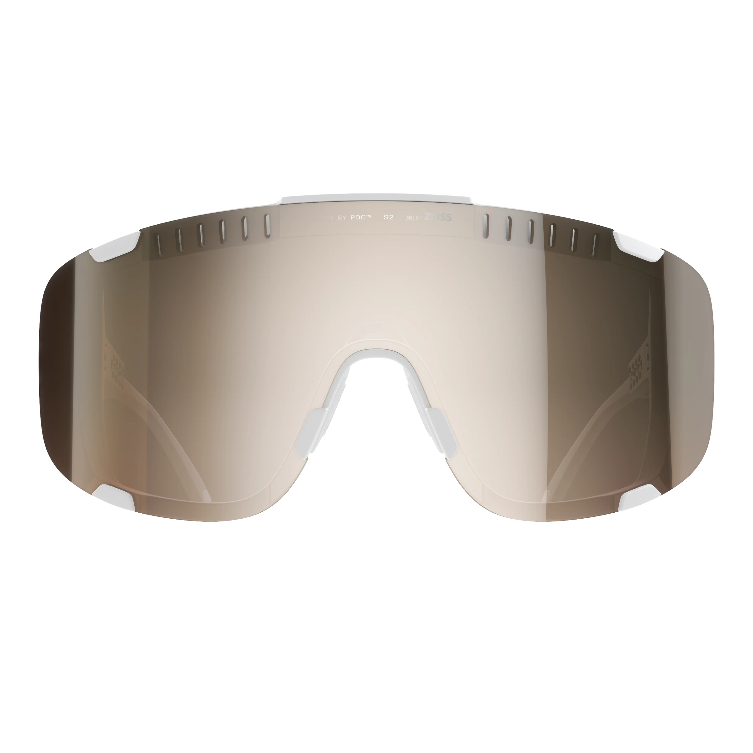 OKULARY  POC  DEVOUR HYDROGEN WHITE- CLARITY TRAIL/PARTLY SUNNY SILVER
