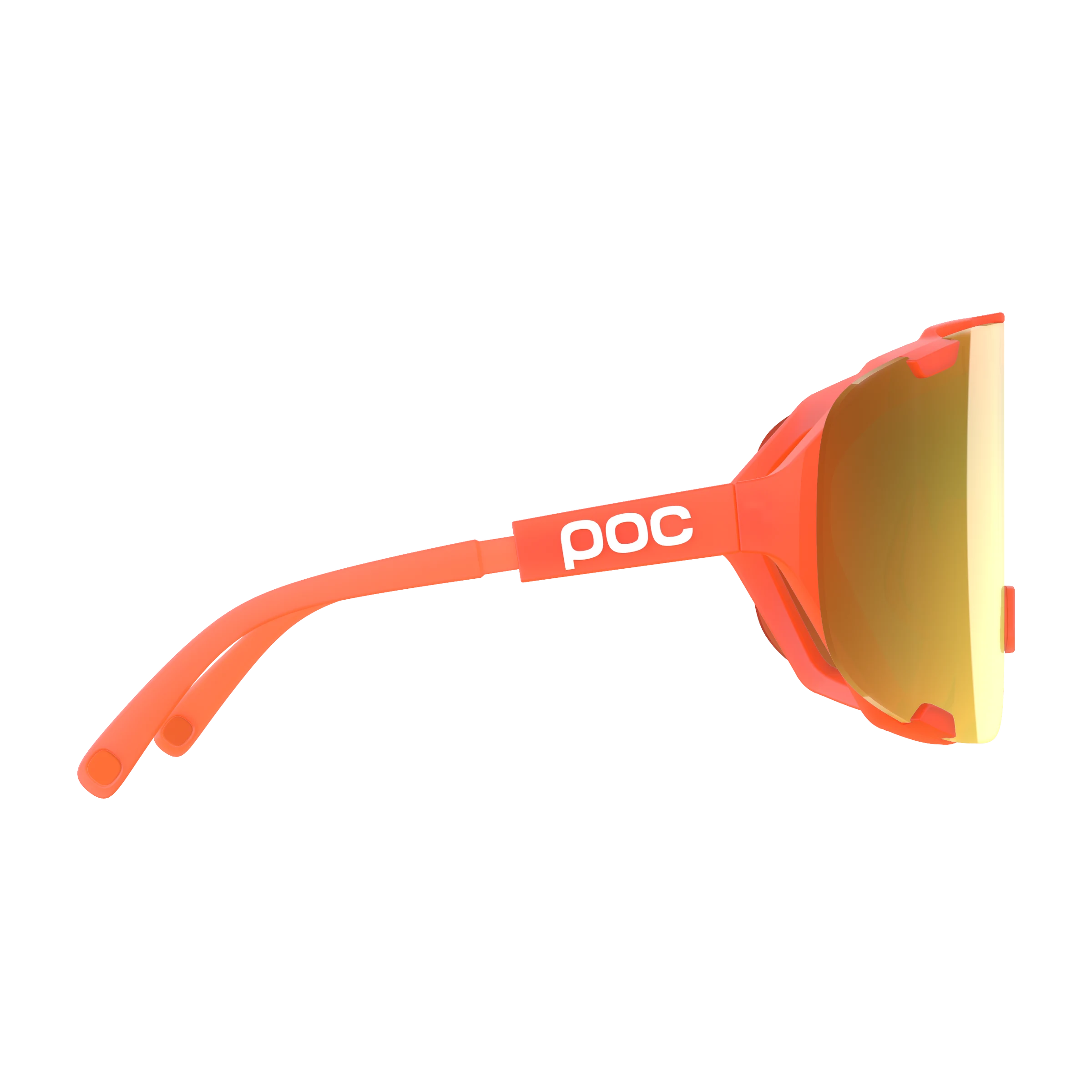 OKULARY  POC  DEVOUR  FLUORESCENT ORANGE - CLARITY ROAD/PARTLY SUNNY GOLD