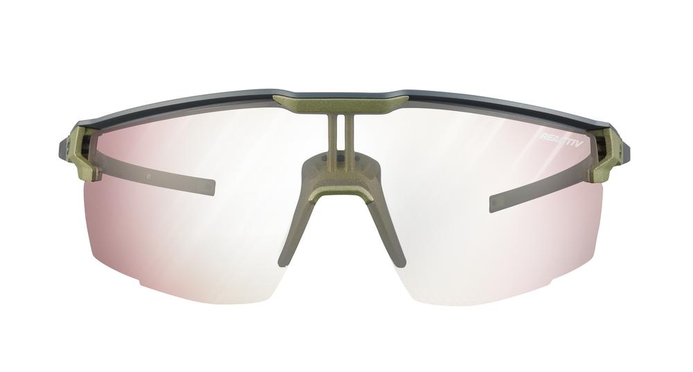 Okulary Julbo ULTIMATE - MATT - Dark Gray / Army Green