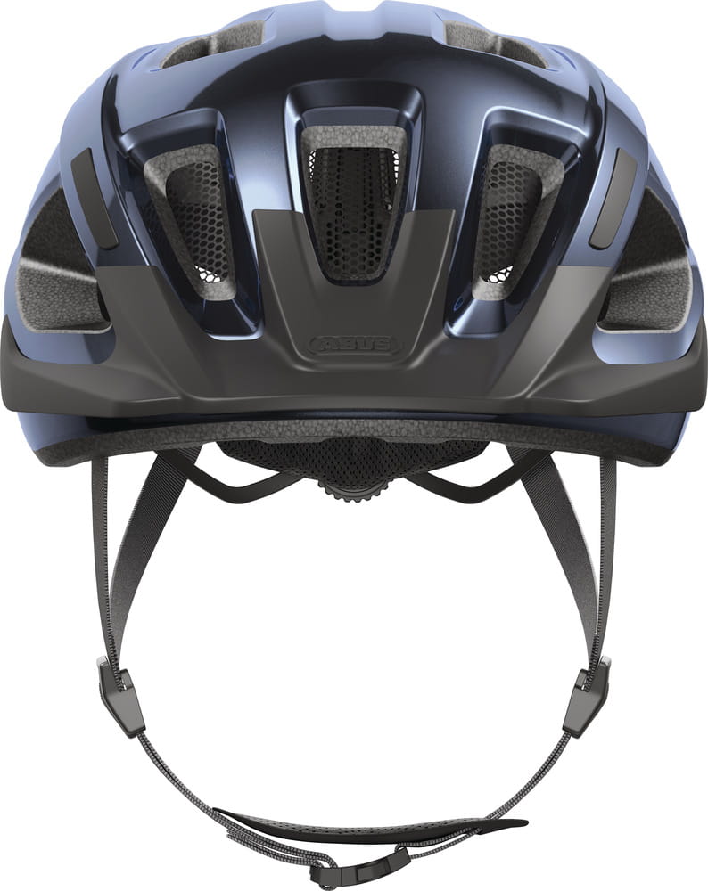 Kask rowerowy ABUS Aduro 3.0 midnight blue + LED  -  L