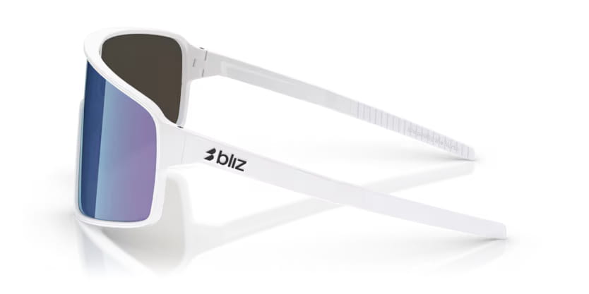 Okulary Bliz  P001 - Matte White / Blue  - L