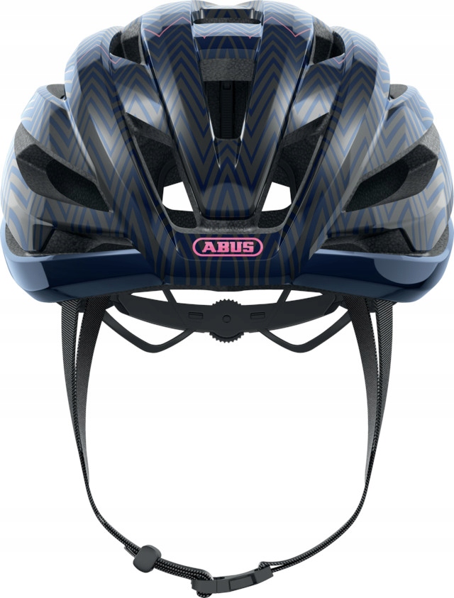 Kask rowerowy ABUS StormChaser Zigzag Blue - Rozmiar L